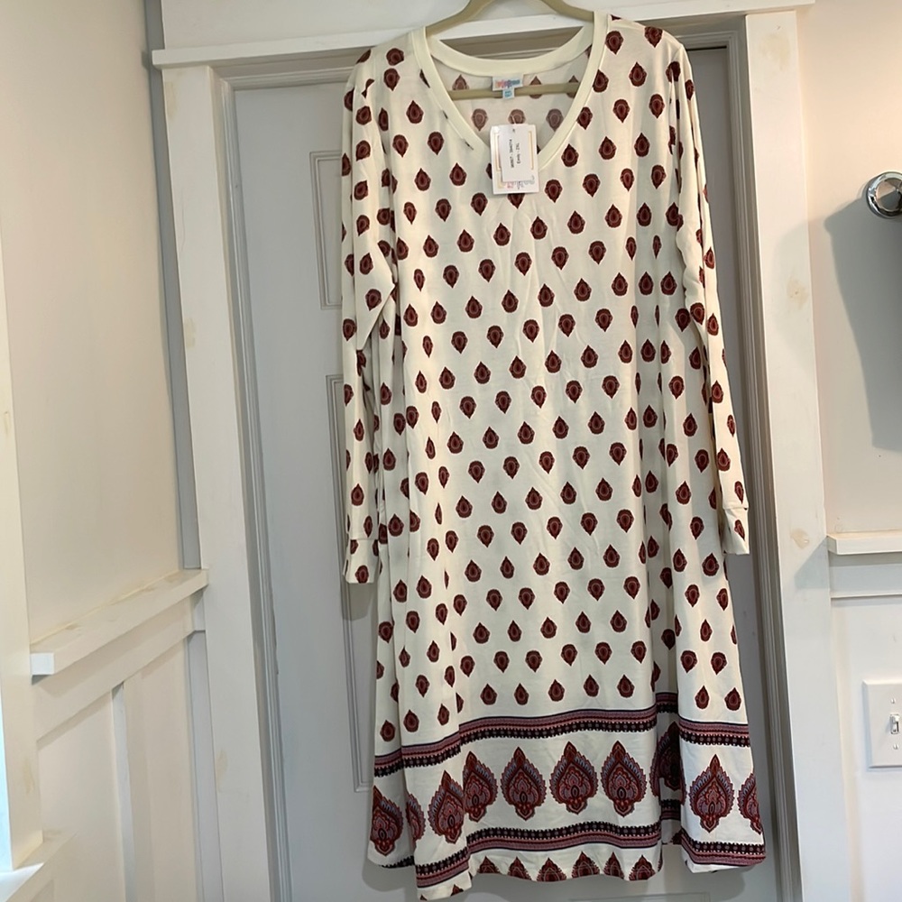 LulaRoe Emily Long sleeve Dress
